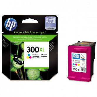 HP 300-XL (CC644EE) - cartridge, color (farebná)