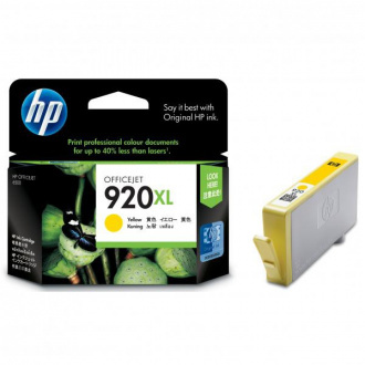 HP 920-XL (CD974AE) - cartridge, yellow (žltá)