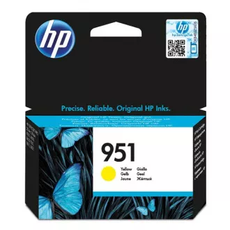 Farba do tlačiarne HP 951 (CN052AE#301) - cartridge, yellow (žltá)