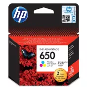 Farba do tlačiarne HP 650 (CZ102AE#BHK) - cartridge, color (farebná)