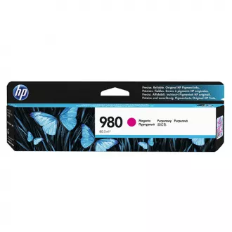 Farba do tlačiarne HP 980 (D8J08A) - cartridge, magenta (purpurová)