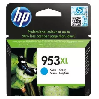 Farba do tlačiarne HP 953-XL (F6U16AE) - cartridge, cyan (azúrová) Farba do tlačiarne HP 953-XL (F6U16AE) - cartridge, cyan (azúrová)