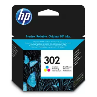 Farba do tlačiarne HP 302 (F6U65AE) - cartridge, color (farebná)