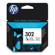 Farba do tlačiarne HP 302 (F6U65AE#301) - cartridge, color (farebná)