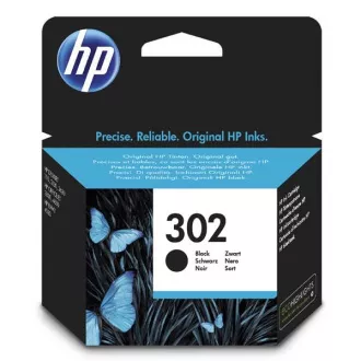 Farba do tlačiarne HP 302 (F6U66AE) - cartridge, black (čierna) Farba do tlačiarne HP 302 (F6U66AE) - cartridge, black (čierna)