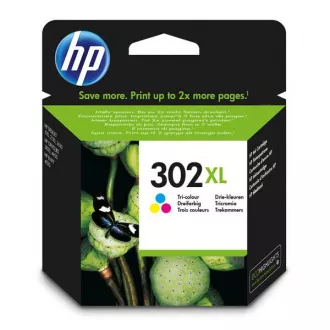 Farba do tlačiarne HP 302-XL (F6U67AE) - cartridge, color (farebná) Farba do tlačiarne HP 302-XL (F6U67AE) - cartridge, color (farebná)