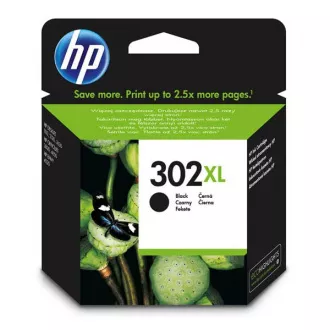 Farba do tlačiarne HP 302-XL (F6U68AE) - cartridge, black (čierna) Farba do tlačiarne HP 302-XL (F6U68AE) - cartridge, black (čierna)