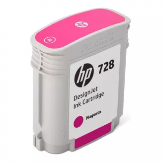 Farba do tlačiarne HP 728 (F9J62A) - cartridge, magenta (purpurová)