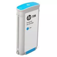 Farba do tlačiarne HP 728 (F9J67A) - cartridge, cyan (azúrová)