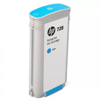 Farba do tlačiarne HP 728 (F9J67A) - cartridge, cyan (azúrová)