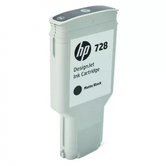 Farba do tlačiarne HP 728 (F9J68A) - cartridge, matt black (matne čierna)