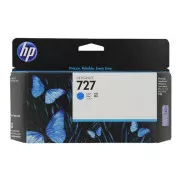 Farba do tlačiarne HP 727 (F9J76A) - cartridge, cyan (azúrová)