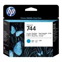 HP 744 (F9J86A) - tlačová hlava, cyan (azúrová)