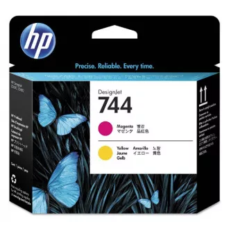 HP 744 (F9J87A) - tlačová hlava, magenta (purpurová)