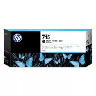 Farba do tlačiarne HP 745 (F9K05A) - cartridge, matt black (matne čierna)