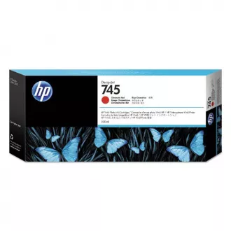 Farba do tlačiarne HP 745 (F9K06A) - cartridge, red (červená)