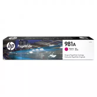 Farba do tlačiarne HP 981A (J3M69A) - cartridge, magenta (purpurová) Farba do tlačiarne HP 981A (J3M69A) - cartridge, magenta (purpurová)