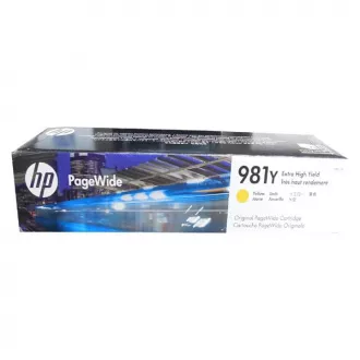 Farba do tlačiarne HP 981Y (L0R15A) - cartridge, yellow (žltá)