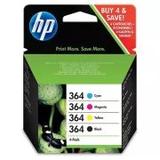 Farba do tlačiarne HP 364 (N9J73AE) - cartridge, black + color (čierna + farebná)
