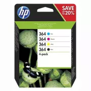 Farba do tlačiarne HP 364 (N9J73AE#301) - cartridge, black + color (čierna + farebná)
