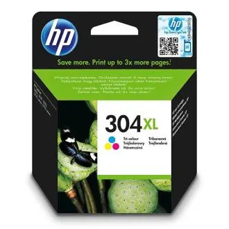 Farba do tlačiarne HP 304-XL (N9K07AE) - cartridge, color (farebná) Farba do tlačiarne HP 304-XL (N9K07AE) - cartridge, color (farebná)