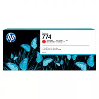 Farba do tlačiarne HP 774 (P2W02A) - cartridge, red (červená) Farba do tlačiarne HP 774 (P2W02A) - cartridge, red (červená)