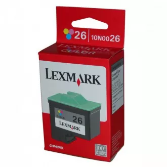 Farba do tlačiarne Lexmark 10N0026E - cartridge, color (farebná)