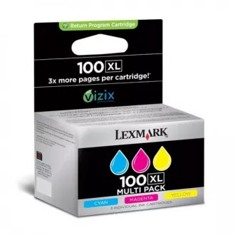 Farba do tlačiarne Lexmark 14N0850 - cartridge, color (farebná) 3ks Farba do tlačiarne Lexmark 14N0850 - cartridge, color (farebná) 3ks
