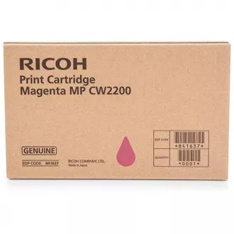 Farba do tlačiarne Ricoh 841637 - cartridge, magenta (purpurová)