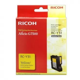 Farba do tlačiarne Ricoh 405503 - cartridge, yellow (žltá) Farba do tlačiarne Ricoh 405503 - cartridge, yellow (žltá)
