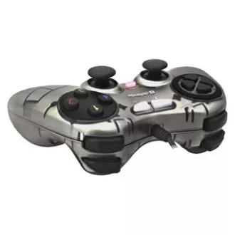 Gamepad Defender Zoom, 10tl., USB, sivý, vibračné, Windows XP/VISTA/7/8/10 Gamepad Defender Zoom, 10tl., USB, sivý, vibračné, Windows XP/VISTA/7/8/10