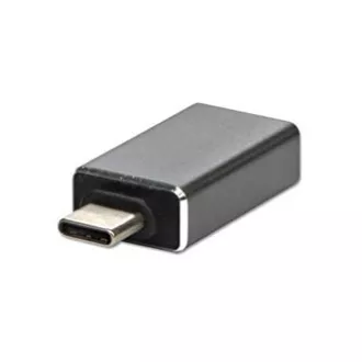 USB redukcia, (3.1), USB C samec - USB A samica, kovová
