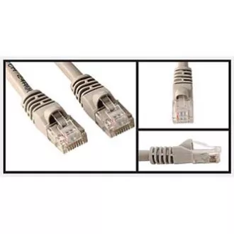 Síťový LAN kábel FTP patchcord, Cat.5e, RJ45 samec - RJ45 samec, 25 m, tienený, sivý, economy Síťový LAN kábel FTP patchcord, Cat.5e, RJ45 samec - RJ45 samec, 25 m, tienený, sivý, economy