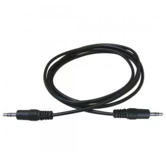 Audio kábel Jack (3.5mm) samec - Jack (3.5mm) samec, 2.5m, čierna Audio kábel Jack (3.5mm) samec - Jack (3.5mm) samec, 2.5m, čierna