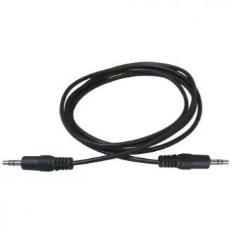 Audio kábel Jack (3.5mm) samec - Jack (3.5mm) samec, 5m, čierna Audio kábel Jack (3.5mm) samec - Jack (3.5mm) samec, 5m, čierna