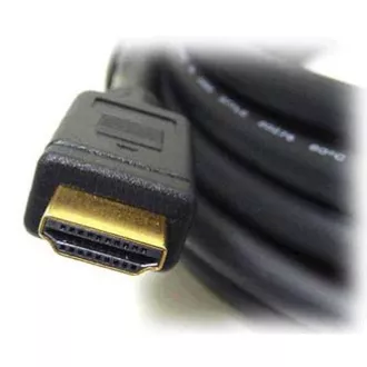 Video kábel HDMI samec - HDMI samec, HDMI 1.4 - High Speed with Ethernet, 10m, pozlatené konektory, čierny Video kábel HDMI samec - HDMI samec, HDMI 1.4 - High Speed with Ethernet, 10m, pozlatené konektory, čierny