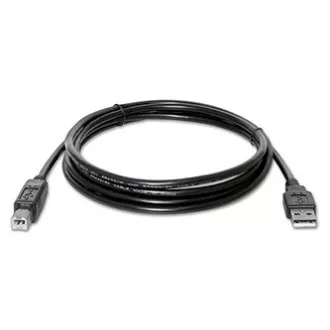 Logo USB kábel (2.0), USB A samec - USB B samec, 1.8m