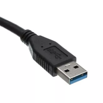 Logo USB predlžovačka (3.0), USB A samec - USB A samica, 1.8m, čierna, blister