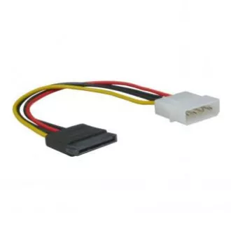 Kábel k HDD/SSD/DVD/BD interný napájací, DC SATA - DC 5,25", 0.2 m, Logo blister, DOPREDAJ Kábel k HDD/SSD/DVD/BD interný napájací, DC SATA - DC 5,25", 0.2 m, Logo blister, DOPREDAJ