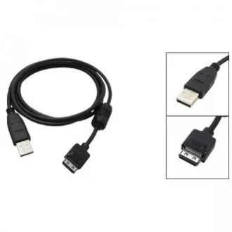 USB kábel (2.0), USB A samec - 12-pin samec, 26717, 1.8m, černý, CANON, DOPRADE
