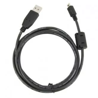 USB kábel (2.0), USB A samec - 14-pin samec, 26718, 1.8m, čierny, FUJI, DOPRODEJ