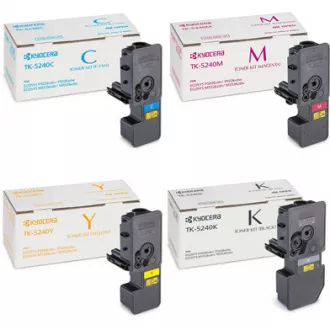 Toner Kyocera TK-5240CMYK, black + color (čierny + farebný)