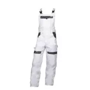 Nohavice s trakmi ARDON®COOL TREND bielo-šedé predĺžené | H8816/