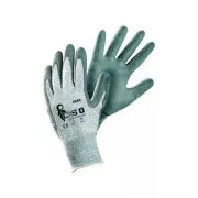 Protiporezové rukavice CITA II, šedé, veľ.