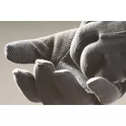 BUSTARD BLACK rukavice BA s PVC terčíkmi