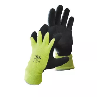 PALAWAN WINTER rukavice žltá latex