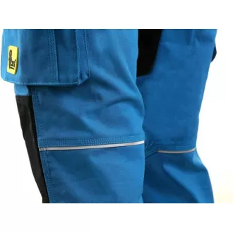 Nohavice CXS STRETCH, 170-176cm, pánska, stredne modrá-čierna, vel.
