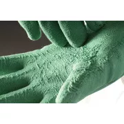 COOT rukavice máč. v zelenom latex