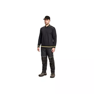 KNOXFIELD polo mikina antr