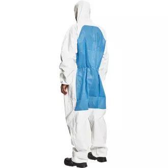 CHEMSAFE COOL overal biela/modrá